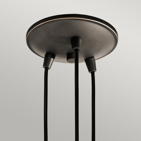 Kichler Pendant from the Brinley range. Brinley 3 Light Pendant  Product Code = KL-BRINLEY3-OZ