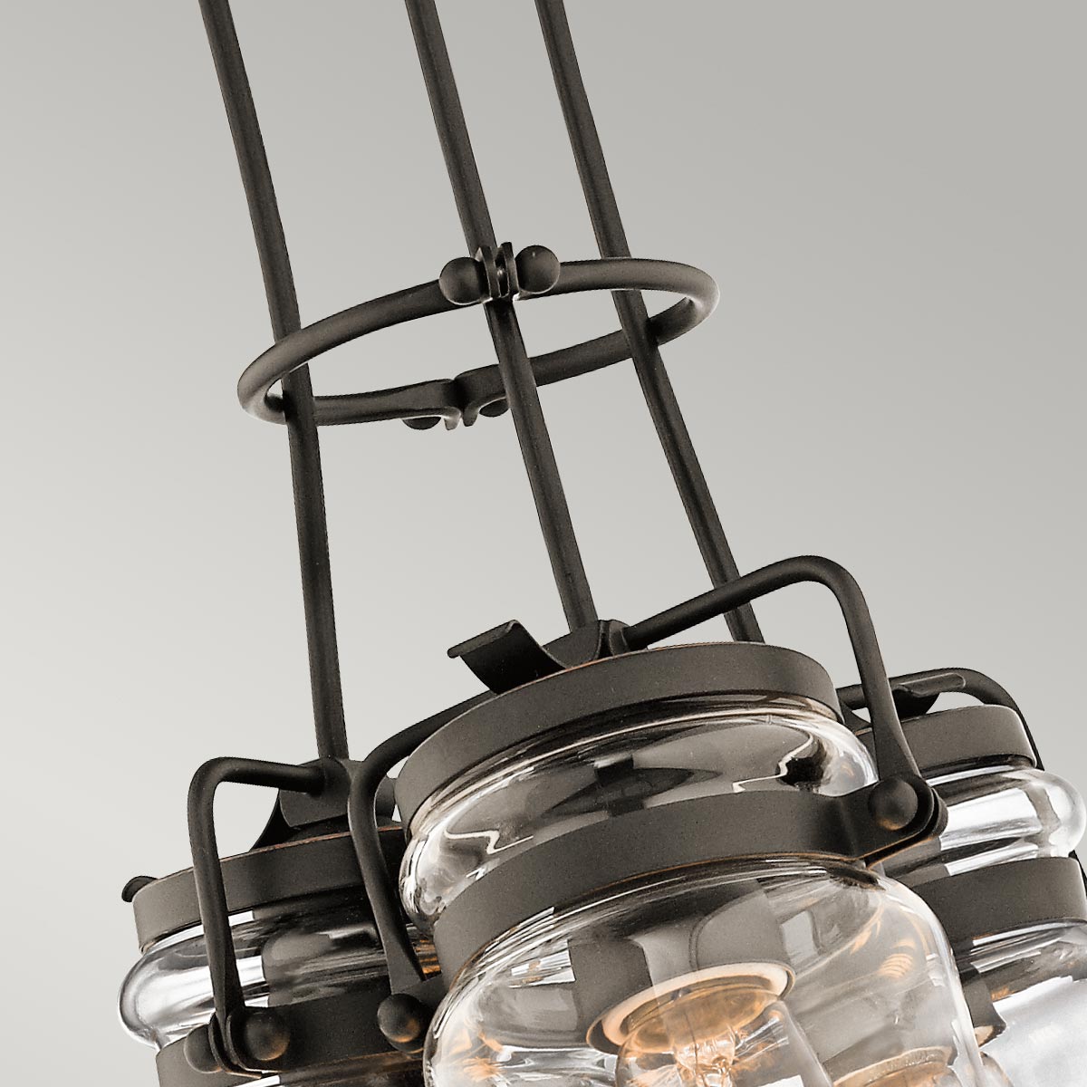 Kichler Pendant from the Brinley range. Brinley 3 Light Pendant  Product Code = KL-BRINLEY3-OZ