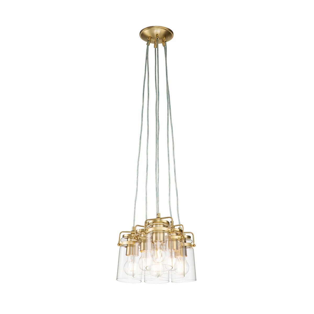Kichler Pendant from the Brinley range. Brinley 6 Light Pendant Product Code = KL-BRINLEY6-BB