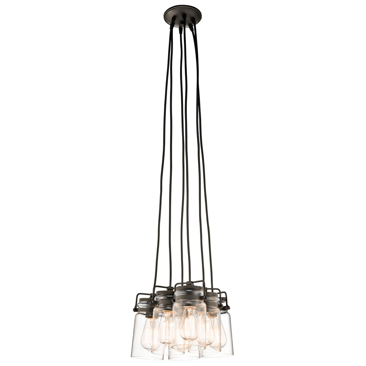 Kichler Pendant from the Brinley range. Brinley 6 Light Pendant Product Code = KL-BRINLEY6-OZ