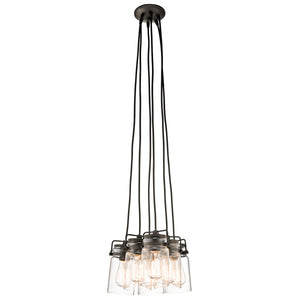 Kichler Pendant from the Brinley range. Brinley 6 Light Pendant Product Code = KL-BRINLEY6-OZ