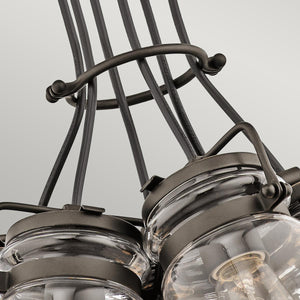 Kichler Pendant from the Brinley range. Brinley 6 Light Pendant Product Code = KL-BRINLEY6-OZ
