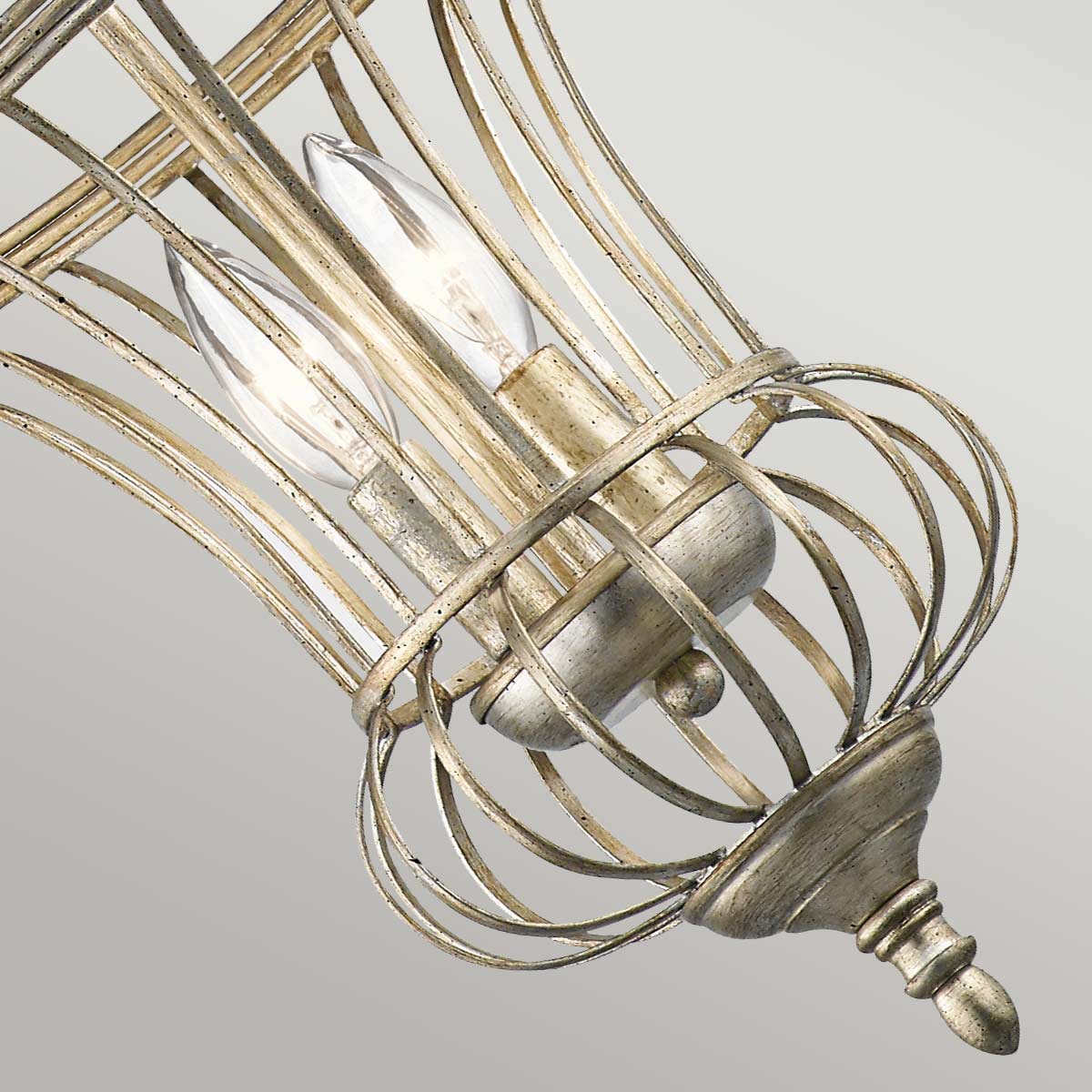 Kichler Pendant from the Calla range. Calla 2 Light Small Pendant Product Code = KL-CALLA-P-S