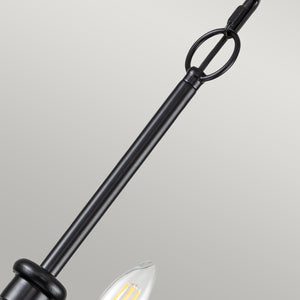 Kichler Chandelier from the Capitol Hill range. Capitol Hill 12lt Chandelier Product Code = KL-CAPITOL-HILL12-BLK