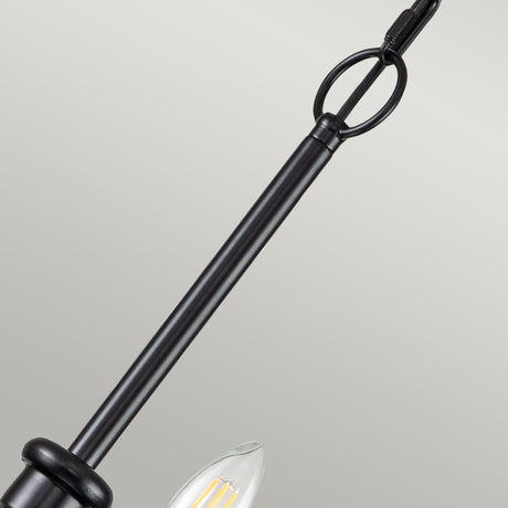 Kichler Chandelier from the Capitol Hill range. Capitol Hill 12lt Chandelier Product Code = KL-CAPITOL-HILL12-BLK