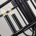 Kichler Chandelier from the Capitol Hill range. Capitol Hill 12lt Chandelier Product Code = KL-CAPITOL-HILL12-BLK