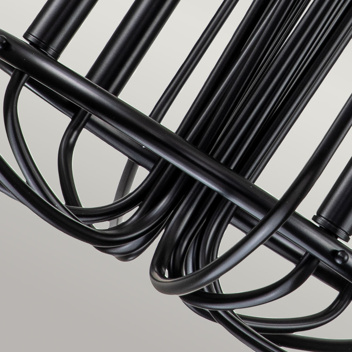 Kichler Chandelier from the Capitol Hill range. Capitol Hill 12lt Chandelier Product Code = KL-CAPITOL-HILL12-BLK