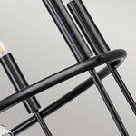 Kichler Chandelier from the Capitol Hill range. Capitol Hill 12lt Chandelier Product Code = KL-CAPITOL-HILL12-BLK