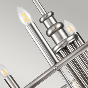 Kichler Chandelier from the Capitol Hill range. Capitol Hill 12lt Chandelier Product Code = KL-CAPITOL-HILL12-BN