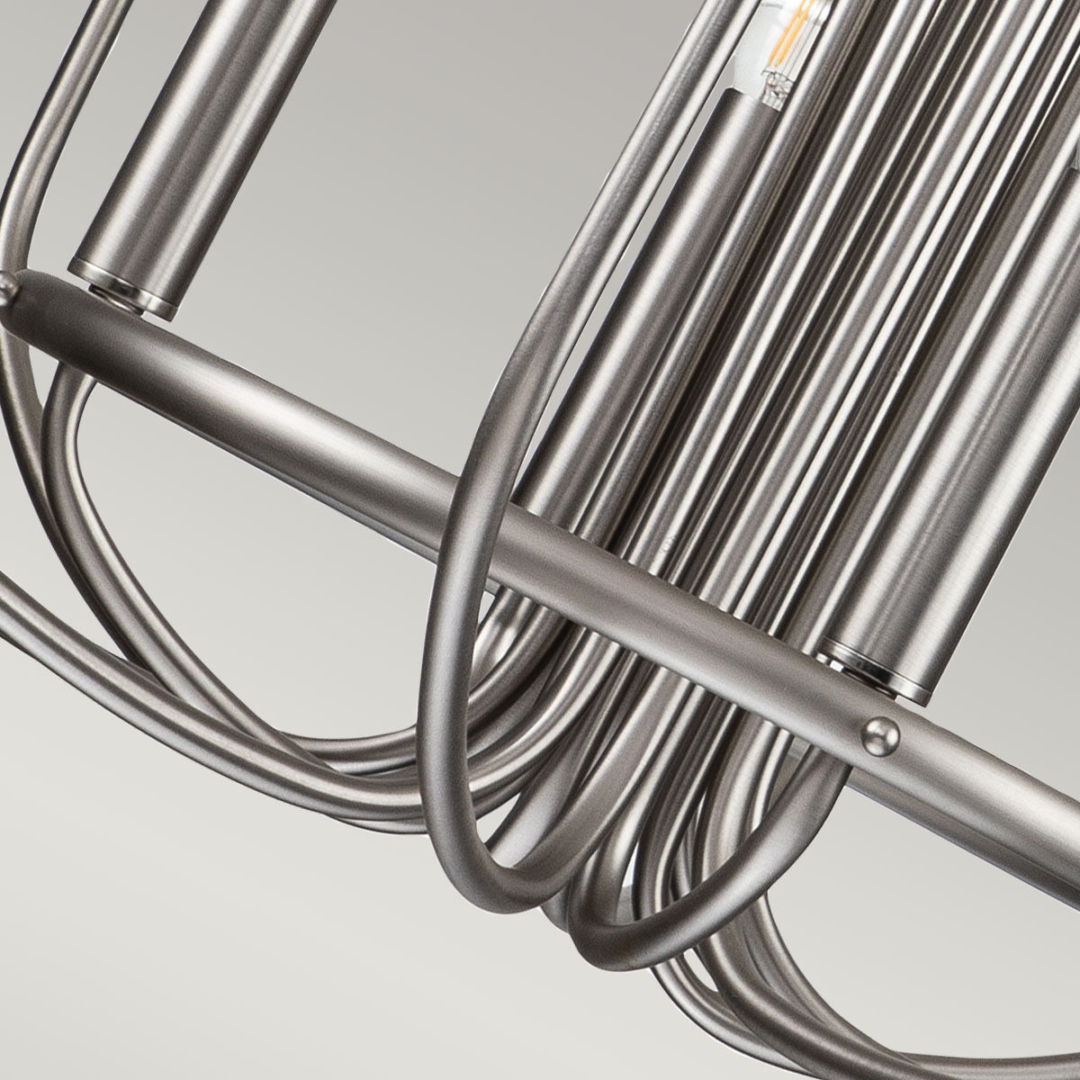 Kichler Chandelier from the Capitol Hill range. Capitol Hill 12lt Chandelier Product Code = KL-CAPITOL-HILL12-BN