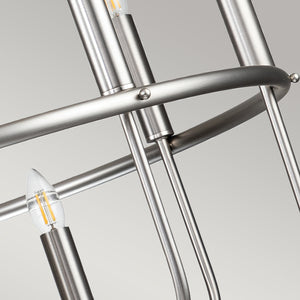 Kichler Chandelier from the Capitol Hill range. Capitol Hill 12lt Chandelier Product Code = KL-CAPITOL-HILL12-BN