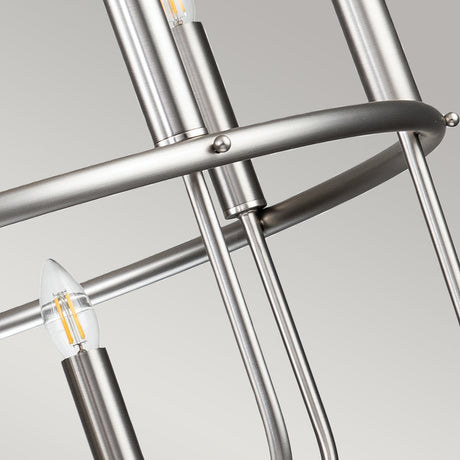 Kichler Chandelier from the Capitol Hill range. Capitol Hill 12lt Chandelier Product Code = KL-CAPITOL-HILL12-BN