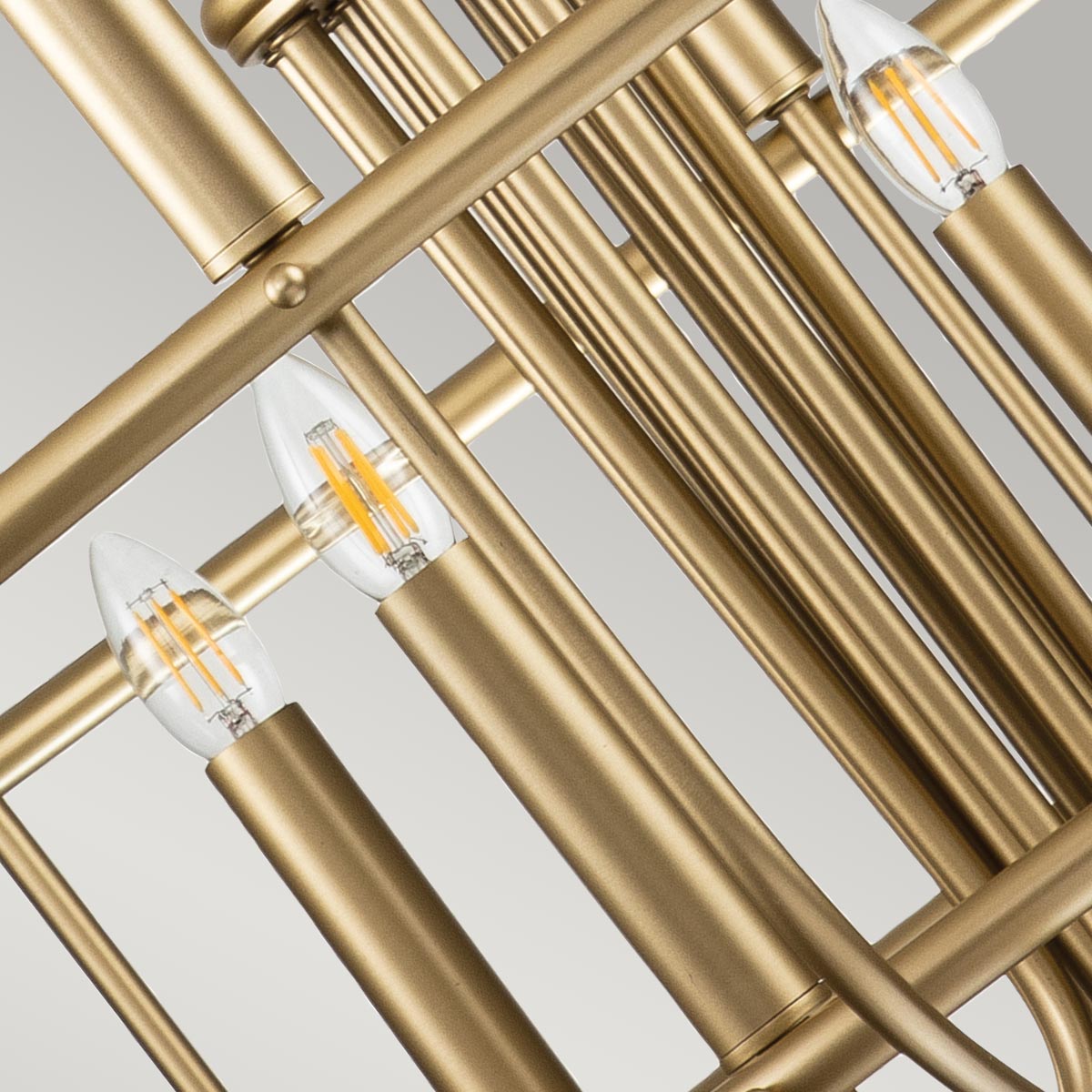 Kichler Chandelier from the Capitol Hill range. Capitol Hill 12lt Chandelier Product Code = KL-CAPITOL-HILL12-PNBR