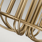 Kichler Chandelier from the Capitol Hill range. Capitol Hill 12lt Chandelier Product Code = KL-CAPITOL-HILL12-PNBR