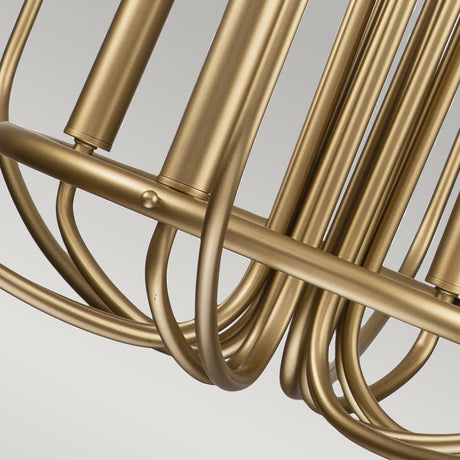 Kichler Chandelier from the Capitol Hill range. Capitol Hill 12lt Chandelier Product Code = KL-CAPITOL-HILL12-PNBR
