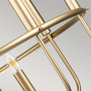 Kichler Chandelier from the Capitol Hill range. Capitol Hill 12lt Chandelier Product Code = KL-CAPITOL-HILL12-PNBR