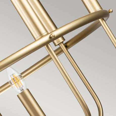 Kichler Chandelier from the Capitol Hill range. Capitol Hill 12lt Chandelier Product Code = KL-CAPITOL-HILL12-PNBR