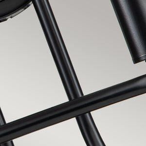 Kichler Wall Light from the Capitol Hill range. Capitol Hill 2lt Wall light Product Code = KL-CAPITOL-HILL2-BLK
