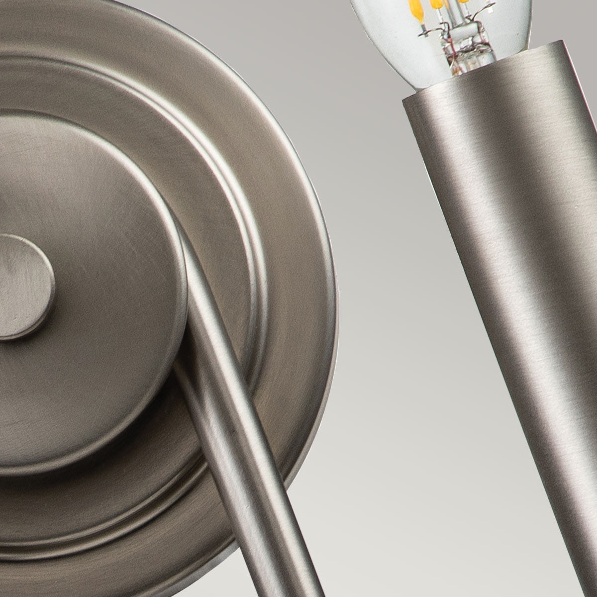 Kichler Wall Light from the Capitol Hill range. Capitol Hill 2lt Wall light Product Code = KL-CAPITOL-HILL2-BN