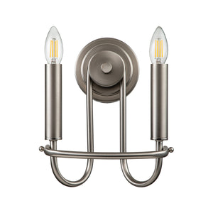 Kichler Wall Light from the Capitol Hill range. Capitol Hill 2lt Wall light Product Code = KL-CAPITOL-HILL2-BN
