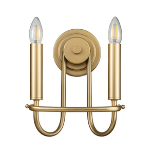 Kichler Wall Light from the Capitol Hill range. Capitol Hill 2lt Wall light Product Code = KL-CAPITOL-HILL2-PNBR