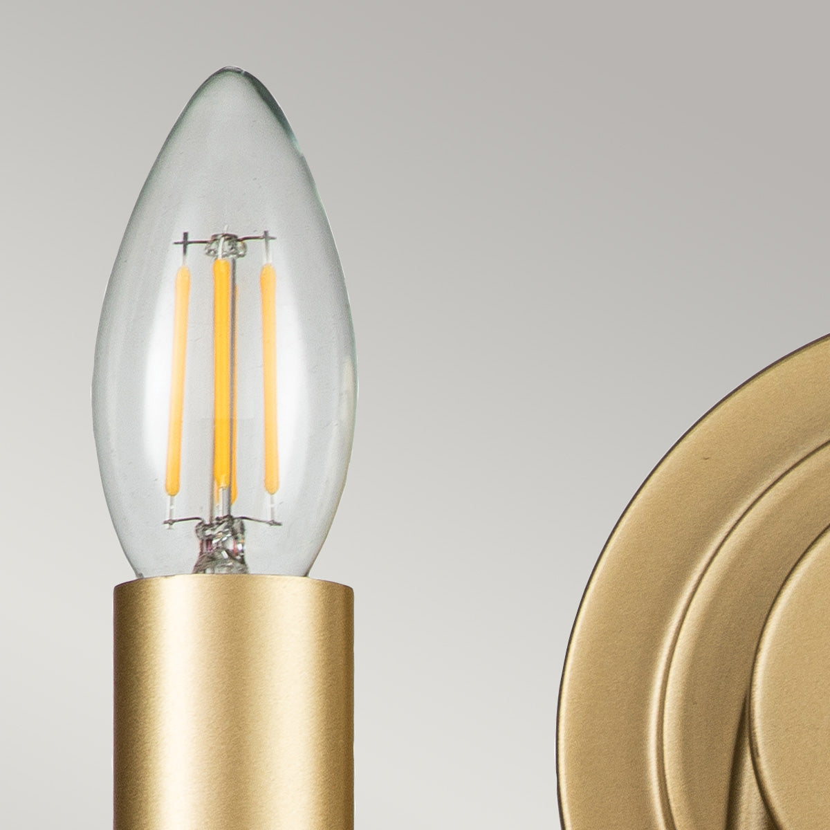Kichler Wall Light from the Capitol Hill range. Capitol Hill 2lt Wall light Product Code = KL-CAPITOL-HILL2-PNBR