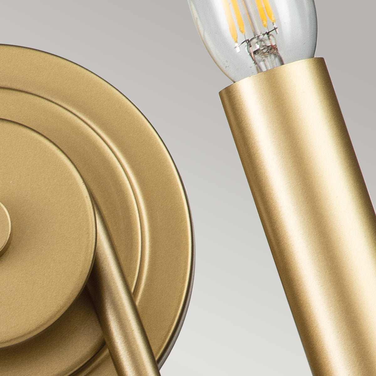 Kichler Wall Light from the Capitol Hill range. Capitol Hill 2lt Wall light Product Code = KL-CAPITOL-HILL2-PNBR
