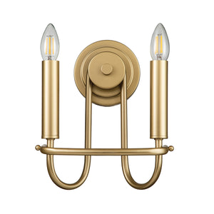 Kichler Wall Light from the Capitol Hill range. Capitol Hill 2lt Wall light Product Code = KL-CAPITOL-HILL2-PNBR