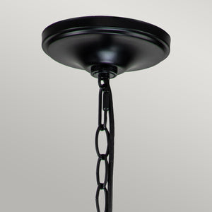 Kichler Chandelier from the Capitol Hill range. Capitol Hill 6lt Chandelier Product Code = KL-CAPITOL-HILL6-BLK