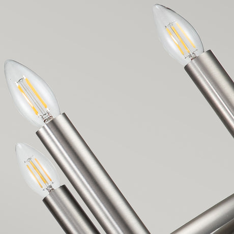 Kichler Chandelier from the Capitol Hill range. Capitol Hill 6lt Chandelier Product Code = KL-CAPITOL-HILL6-BN