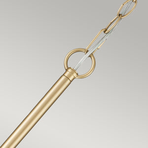 Kichler Chandelier from the Capitol Hill range. Capitol Hill 6lt Chandelier Product Code = KL-CAPITOL-HILL6-PNBR