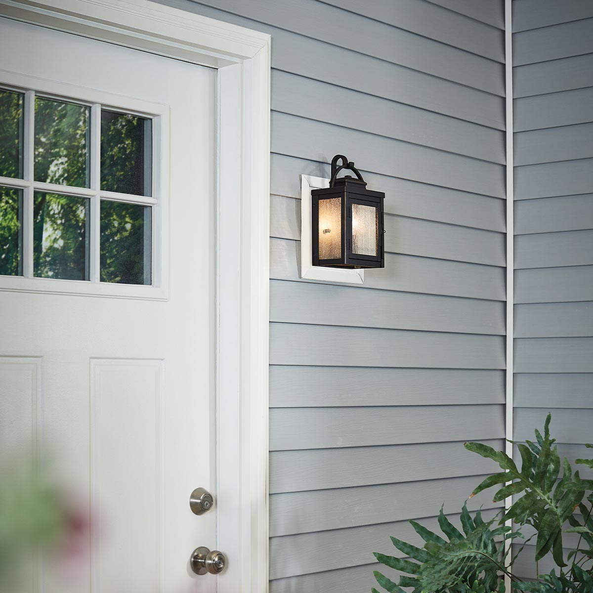 Kichler Carlson 1 Light Wall Lantern KL-CARLSON-S-RZ