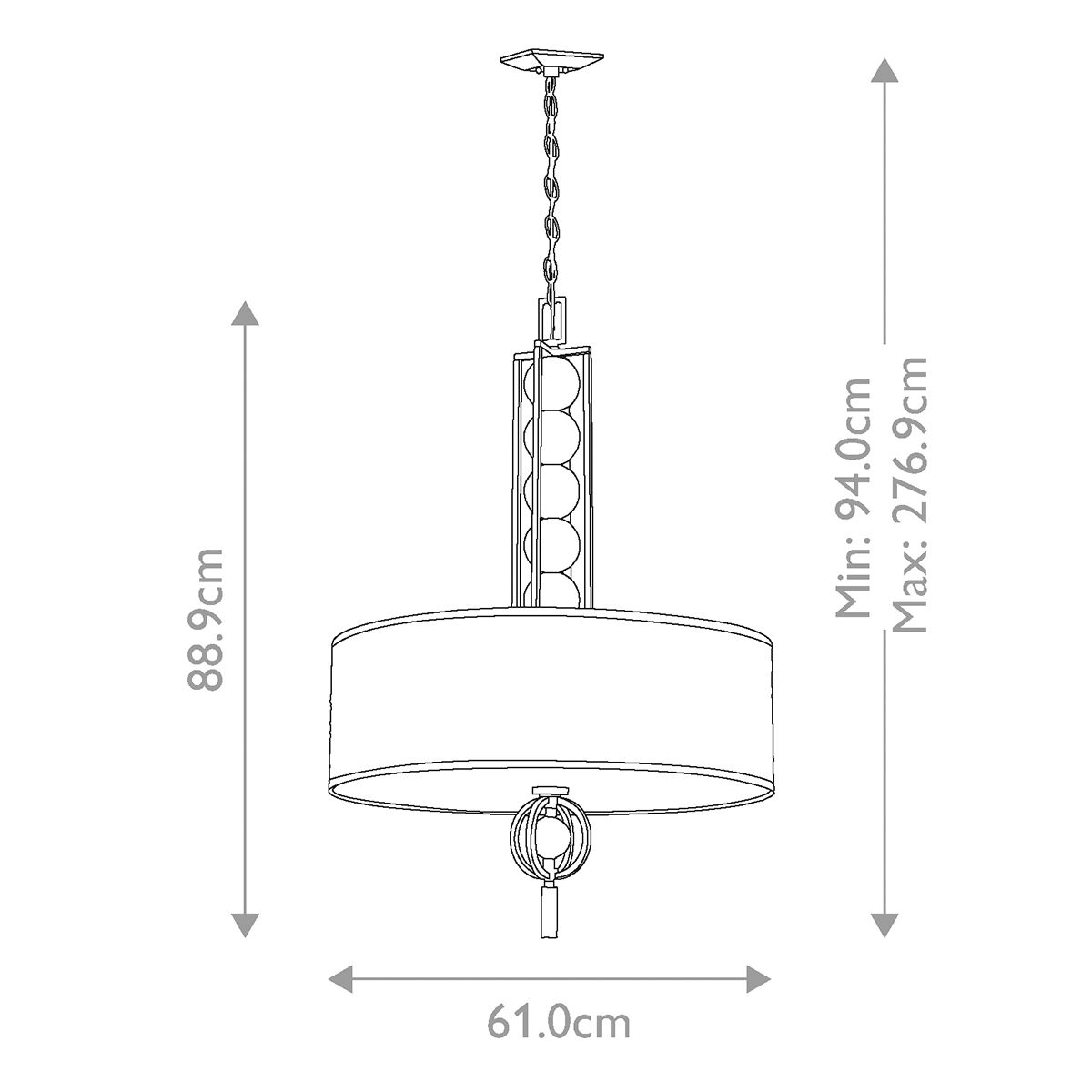 Kichler Pendant from the Celestial range. Celestial 3 Light Pendant – SKU KL-CELESTIAL-3P