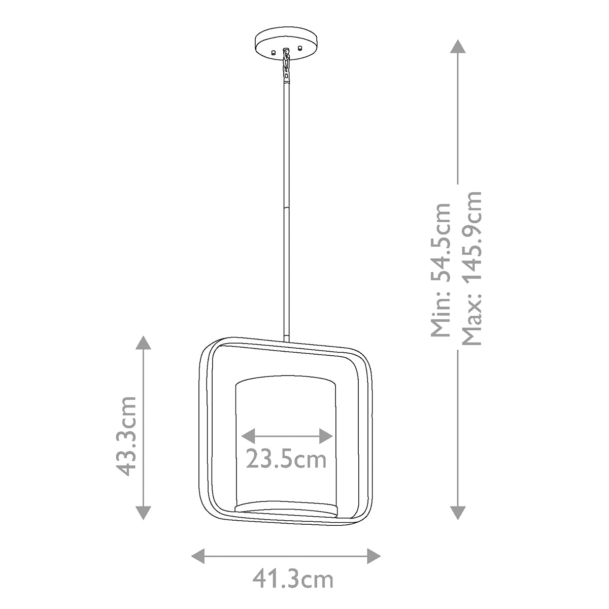 Kichler Pendant from the City Loft range. City Loft 1 Light Medium Pendant Product Code = KL-CITY-LOFT-P-M