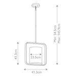 Kichler Pendant from the City Loft range. City Loft 1 Light Medium Pendant Product Code = KL-CITY-LOFT-P-M