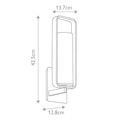 Kichler Wall Light from the City Loft range. City Loft 1 Light Wall Light Product Code = KL-CITY-LOFT1