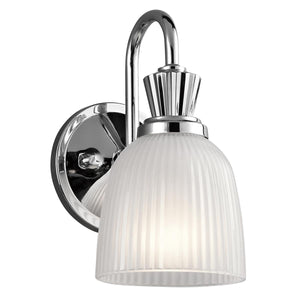Kichler Wall Light from the Cora range. Cora 1 Light Wall Light  Product Code = KL-CORA1-BATH