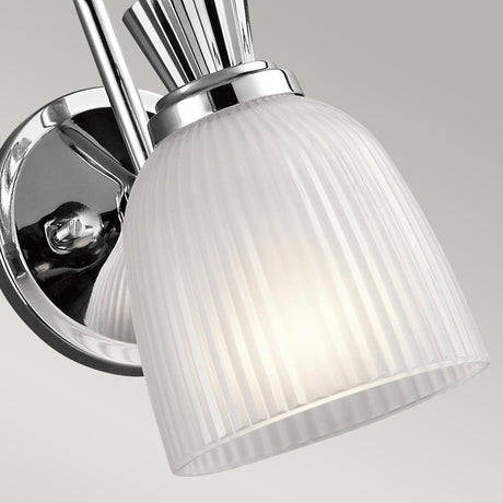 Kichler Wall Light from the Cora range. Cora 1 Light Wall Light  Product Code = KL-CORA1-BATH