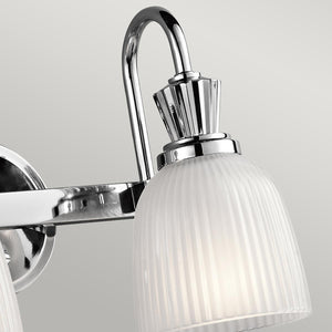Kichler Wall Light from the Cora range. Cora 2 Light Wall Light  Product Code = KL-CORA2-BATH
