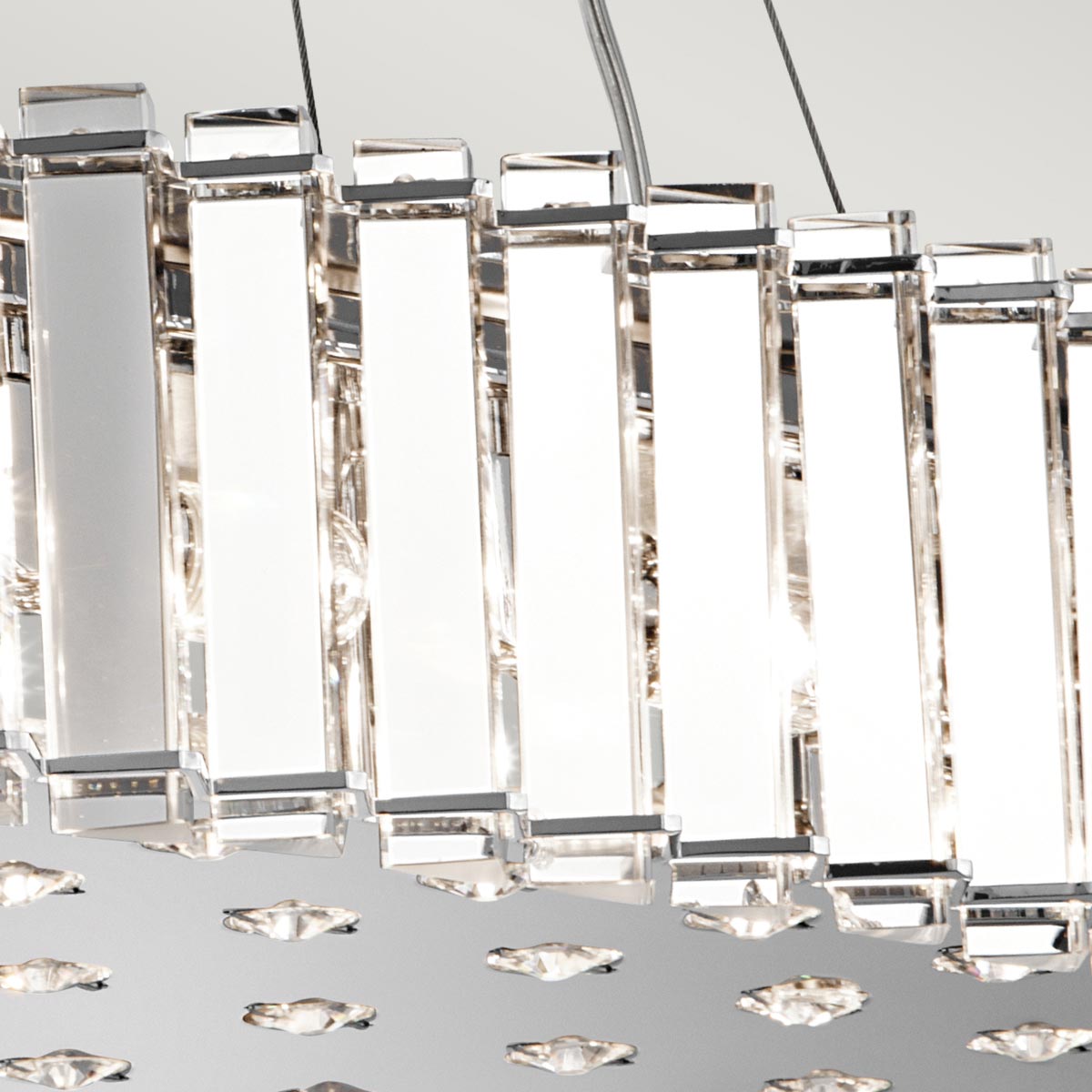 Kichler Pendant from the Crystal Skye range. Crystal Skye 12 Light Island Pendant Product Code = KL-CRYSTAL-SKYE-I-L