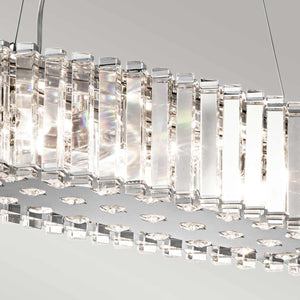 Kichler Chandelier from the Crystal Skye range. Crystal Skye 8 Light Island Chandelier Product Code = KL-CRYSTAL-SKYE-ISLE