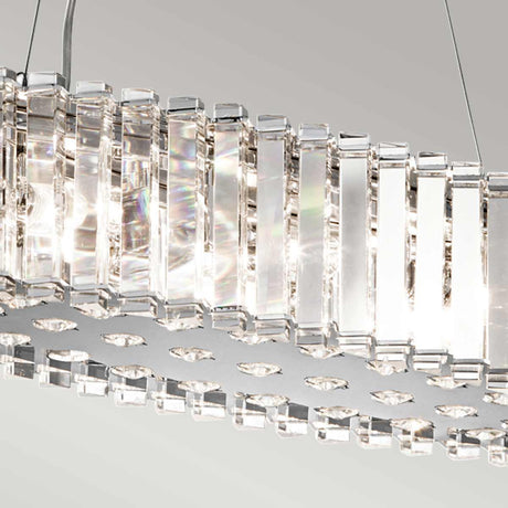 Kichler Chandelier from the Crystal Skye range. Crystal Skye 8 Light Island Chandelier Product Code = KL-CRYSTAL-SKYE-ISLE