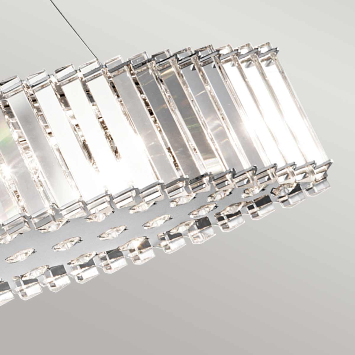 Kichler Chandelier from the Crystal Skye range. Crystal Skye 8 Light Island Chandelier Product Code = KL-CRYSTAL-SKYE-ISLE