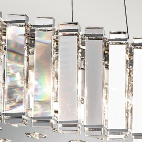 Kichler Chandelier from the Crystal Skye range. Crystal Skye 8 Light Island Chandelier Product Code = KL-CRYSTAL-SKYE-ISLE