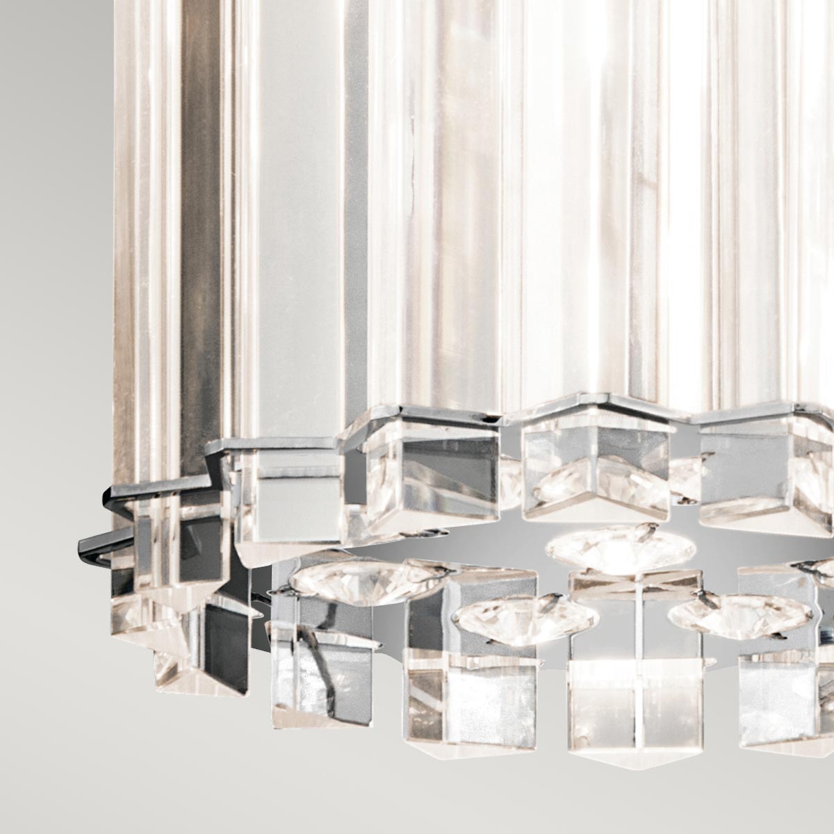 Kichler Pendant from the Crystal Skye range. Crystal Skye 2 Light Mini Pendant Product Code = KL-CRYSTAL-SKYE-MP