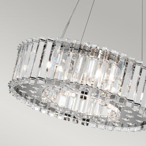 Kichler Pendant from the Crystal Skye range. Crystal Skye 6 Light Pendant Product Code = KL-CRYSTAL-SKYE-P-A