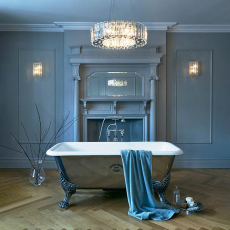 Kichler Wall Light from the Crystal Skye range. Crystal Skye 2 Light Wall Light Product Code = KL-CRYSTAL-SKYE2