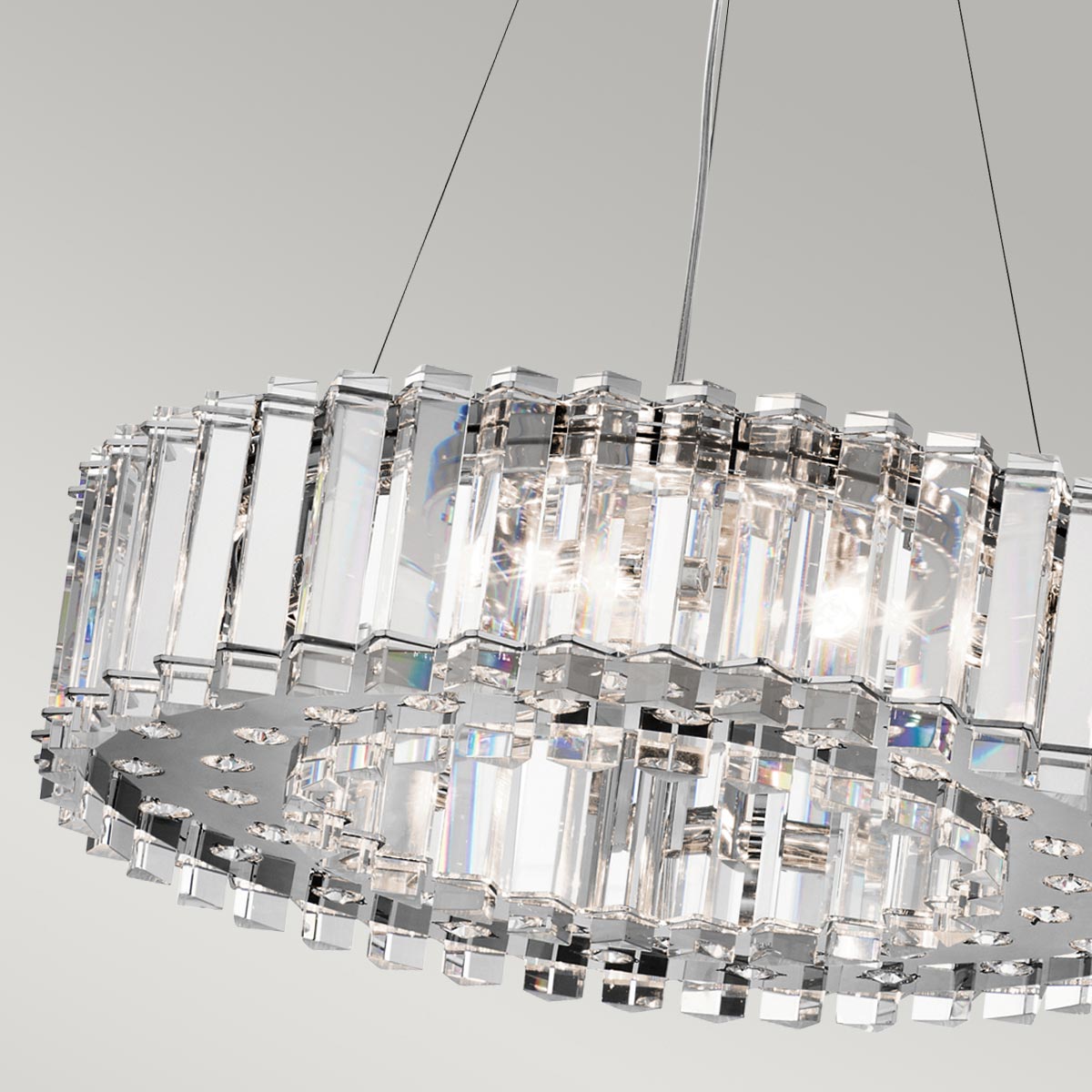 Kichler Chandelier from the Crystal Skye range. Crystal Skye 8 Light Chandelier Product Code = KL-CRYSTAL-SKYE8