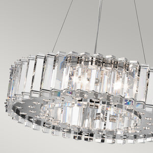 Kichler Chandelier from the Crystal Skye range. Crystal Skye 8 Light Chandelier Product Code = KL-CRYSTAL-SKYE8