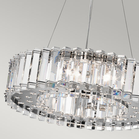 Kichler Chandelier from the Crystal Skye range. Crystal Skye 8 Light Chandelier Product Code = KL-CRYSTAL-SKYE8